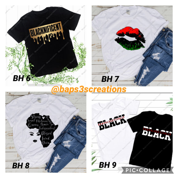 Black History Month T Shirt Designs